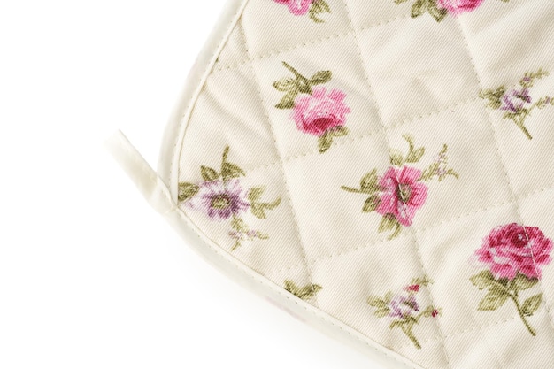 Broderie pe pânză cu motive florale